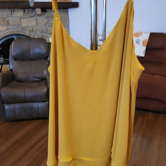 Torrid Golden Yellow Camisole Top NWOT - Picture 2 of 5